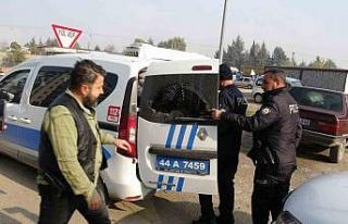 Malatya’da film sahnelerini aratmayan kovalamaca