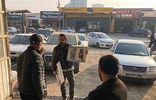 Malatya’da polisten uyuşturucuya karşı bilgilendirme...