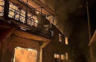 Manisa’da yangın felaketi