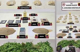 Mardin’de uyuşturucu operasyonunda 5 şüpheli...