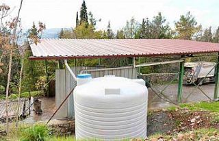 Menteşe Belediyesi yağmur suyu hasadı ile aylık...