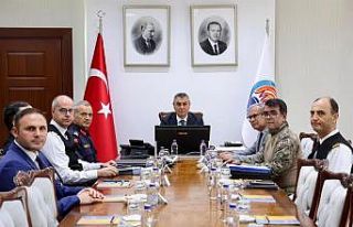 Mersin’de Güvenlik ve Asayiş Değerlendirme Toplantısı...