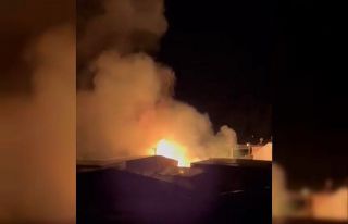 Mersin’de sazlık alandaki yangın söndürüldü:...