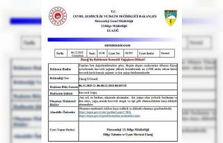 Meteorolojiden 5 il için kuvvetli yağış uyarısı