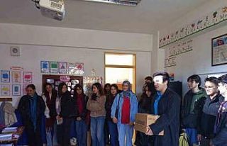 Milas Anadolu Lisesi’nden Fesleğen İlkokulu’na...