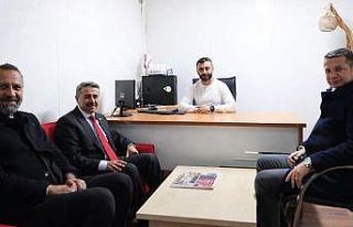 Milletvekili Alkayış’tan İHA’ya ziyaret