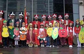 Minik öğrencilerin ‘Yerli Malı Haftası’ sevinci