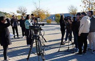 Mobil Basın Evi Gaziantep’te öğrencilerle buluştu