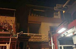 Mutfakta çıkan yangın korkuttu