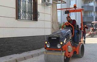 Nazilli Belediyesi Yeni Mahalle’deki taş döşeme...