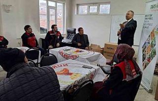 Nuribey’de çiftçilere yönelik bilgilendirme toplantısı