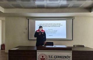 Okul kantinlerine yönelik hijyen eğitimi düzenlendi