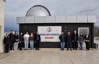 OMÜ’de Astronomi Eğitim/İş Gölgeleme Programı...