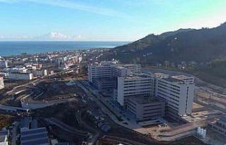 Ordu Şehir Hastanesi’nin altyapı çalışmaları...