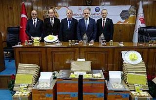 Ordu’da arıcılara malzeme desteği