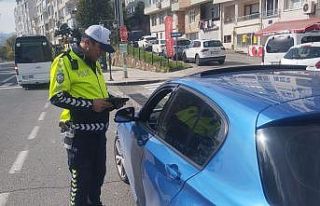 Ordu’da bir haftada 15 binden fazla araç ve sürücüsü...