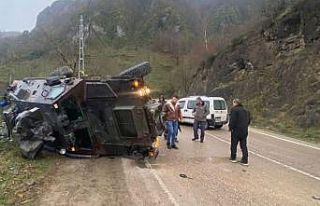 Ordu’da ticari araçla çarpışan askeri araç...