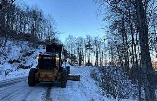 Osmangazi’de kar sonrası buzlanmaya karşı seferberlik
