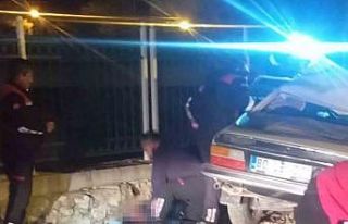 Osmaniye’de otomobil park halindeki kamyona çarptı:...