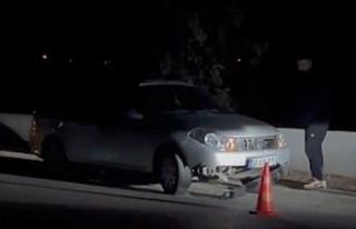 Otomobilin üzerinden geçtiği şahıs hayatını...