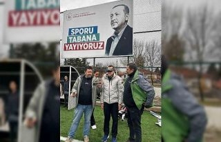 Özel bireyler uzmanlar eşliğinde dron uçurmayı...