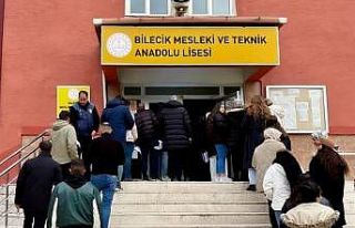 Özel güvenlik sınavları Bilecik’te de gerçekleştirildi