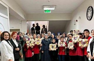 Özel öğrenciler kaynaştı sergi ilgi topladı