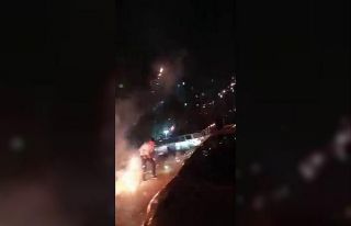 Patlattığı havai fişekler sonu oluyordu