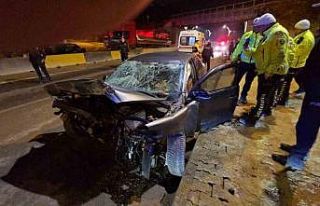 Polisten kaçan alkollü sürücü kaza yapınca yakalandı