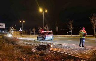 Polisten kaçan motosiklet sürücüsü ters yöne...