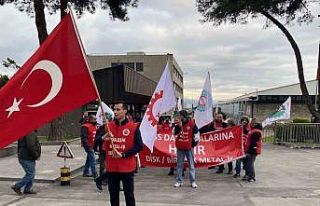 Prysmian işçileri Mudanya’da yürüdü