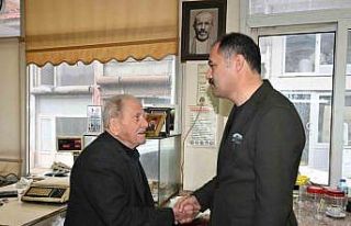 Regaip Kandili’nde, Demirci’de ustalara vefa ziyareti