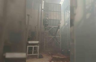 Reyhanlı’da fabrika yangını
