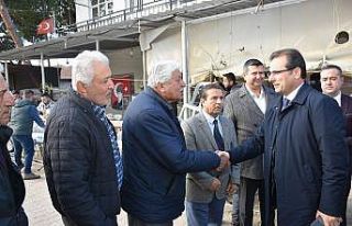 Salihli Kaymakamı Güldoğan, üç mahallede sorunları...