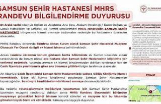 Samsun Şehir Hastanesi randevularında "hizmet...