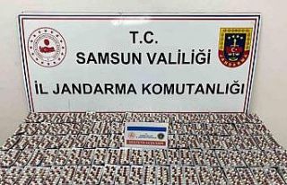 Samsun’da 6 bin 621 adet uyuşturucu hap ele geçirildi