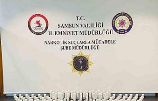 Samsun’da uyuşturucu operasyonu: 14 bin 100 sentetik...