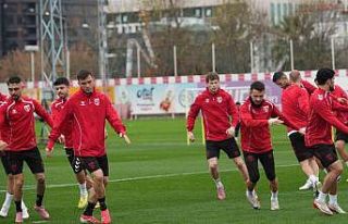 Samsunspor, AEK maçı hazırlıklarını tamamladı