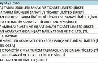 Samsun’un ’vergi yüzsüzleri’ açıklandı
