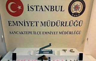 Sancaktepe’de düzenlenen operasyonda çok sayıda...