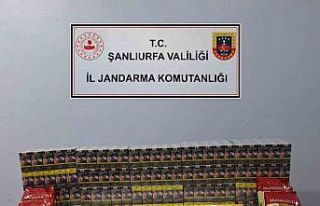 Şanlıurfa’da 5 bin paket kaçak sigara ele geçirildi