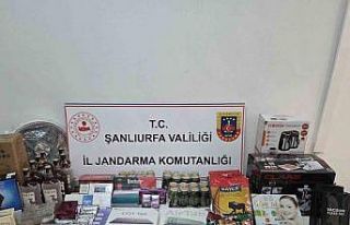 Şanlıurfa’da kaçakçılık operasyonunda çok...