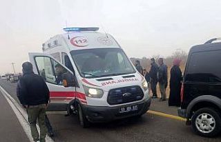 Şanlıurfa’da trafik kazası: 1 yaya ağır yaralandı