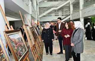 Şanlıurfa’da üç boyutlu resim sergisi