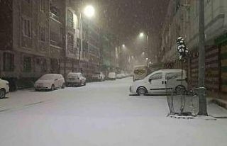 Şanlıurfa’da yoğun kar yağışı