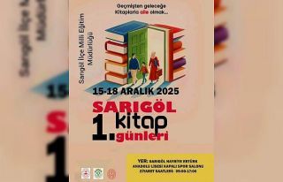 Sarıgöl’de ilk kez Kitap Fuarı düzenleniyor