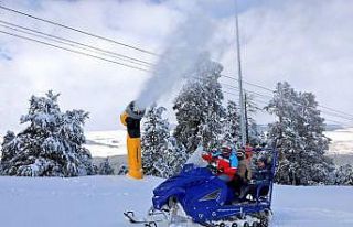 Sarıkamış’ta suni karlama sistemleri test ediliyor