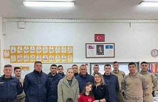 Şehidin emaneti adına kanını bagışında bulundu