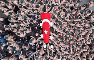 Şehit polise silah arkadaşlarından duygusal veda