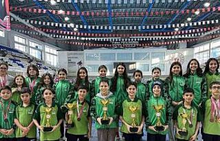 Şehitkamil Belediyesi sporcularından büyük başarı